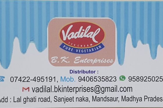 Vadilal Ice Cream B.K. Enterprises